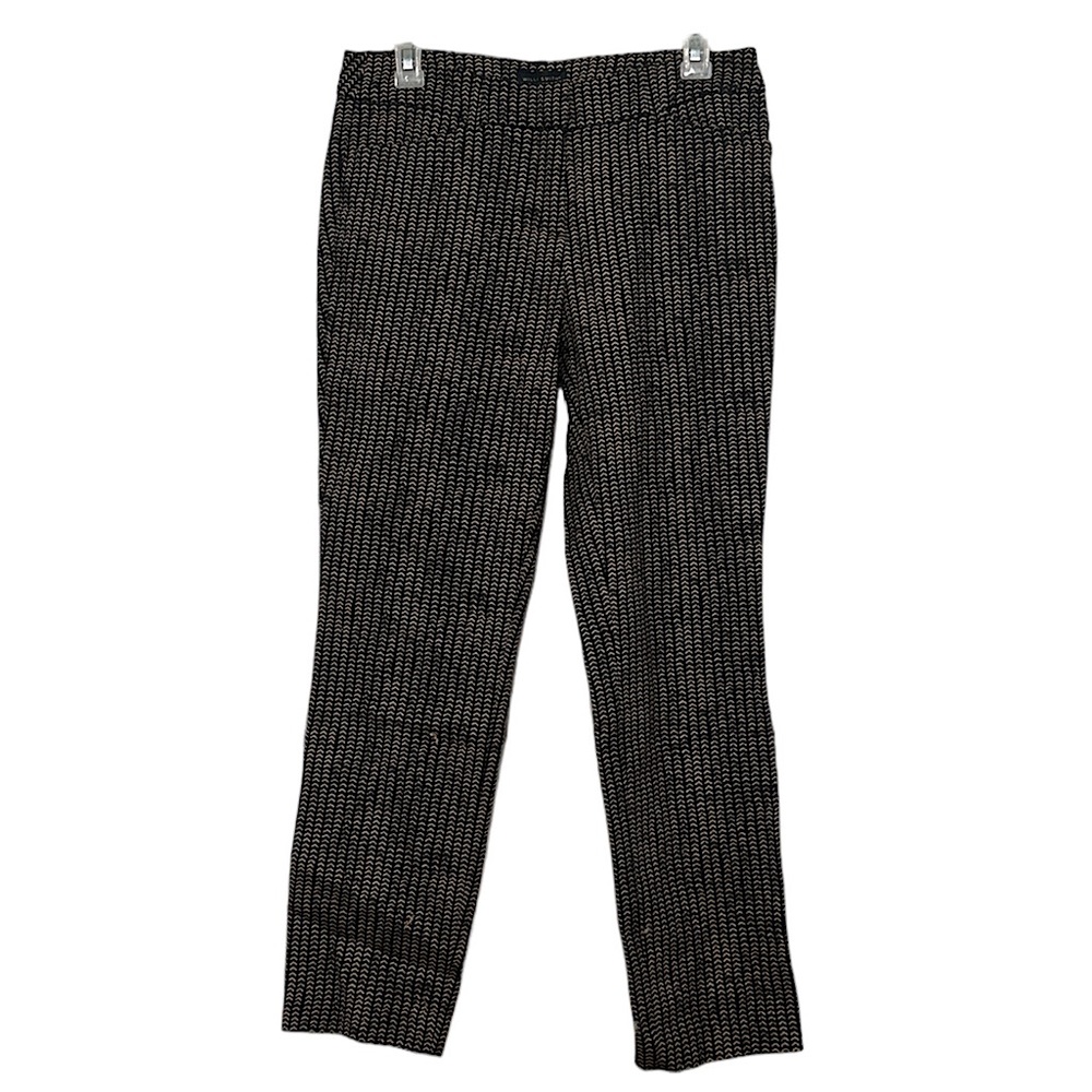 Printed Trouser Pants, Size 6